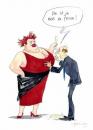 Cartoon: Nicht zu fassen (small) by Jörg Halsema tagged man,woman,couple,love