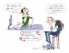 Cartoon: Partnervermittlung (small) by Jörg Halsema tagged cartoon,