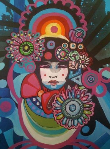 Cartoon: Koreal (medium) by joellestoret tagged colors,koreans,asia,art,woman