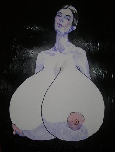 Cartoon: the Jugz (medium) by joellestoret tagged breasts