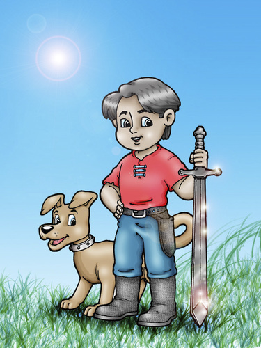 Cartoon: hero (medium) by jayson arellano tagged filipino,hero