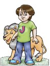 Cartoon: my pet (small) by jayson arellano tagged pet