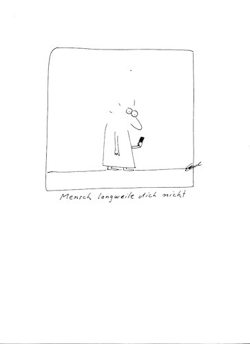Cartoon: - (medium) by CarolGillert tagged spiele,smartphone,emotion,spass