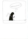 Cartoon: - (small) by CarolGillert tagged billing,address,tod,rechnungsadresse,bestellung,mala