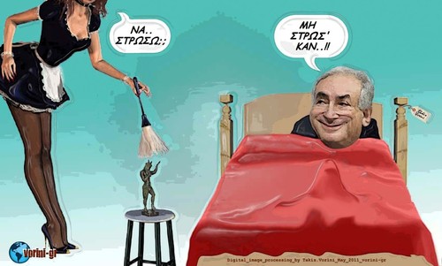 Cartoon: Dominique Strauss-Kahn (medium) by takis vorini tagged vorini