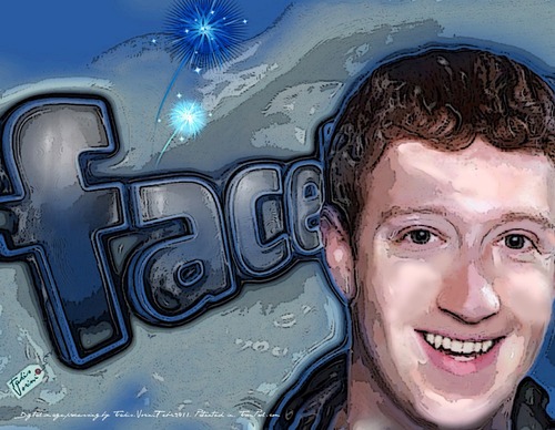 Cartoon: Mark _Zuckerberg_Zuckerbook (medium) by takis vorini tagged vorini