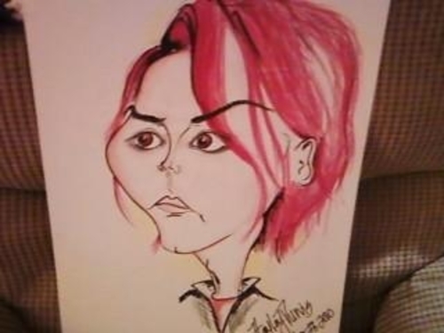 Cartoon: Gerard Way (medium) by HA Purvis tagged killjoy,gerard,way,mcr,mychemicalromance