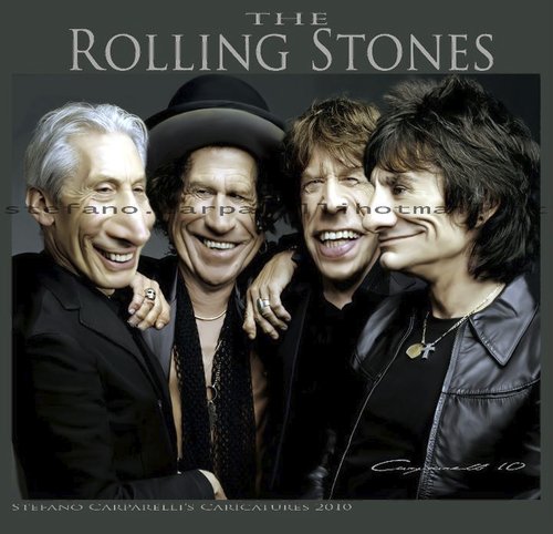 Cartoon: Rolling stones (medium) by carparelli tagged caricature