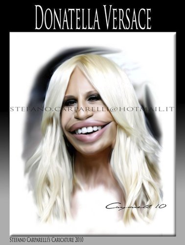 Cartoon: Versace (medium) by carparelli tagged caricature