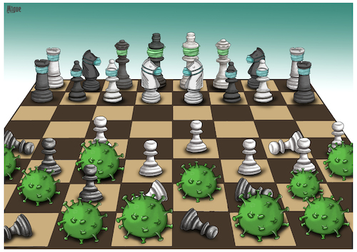 Coronavirus Chess Game