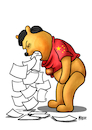 Cartoon: China Protests (small) by miguelmorales tagged china,protests,zero,covid,policies,a4,revolution