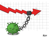 Cartoon: Economy Recession (small) by miguelmorales tagged economy,recession,coronavirus,poverty,hunger,world,covid19,economia,recesion,mundo,pobreza,hambre