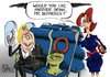 Cartoon: Depardieu - le pisser! (small) by campbell tagged gerard depardieu air france toilet wine