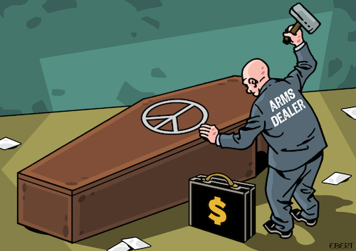Arms dealers vs peace Arms dealers vs peace