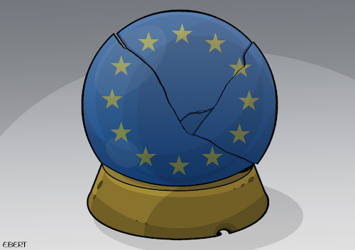 Cartoon: EU crystal ball (medium) by Enrico Bertuccioli tagged eu,europe,crisis,government,future,forecast,political,economy,money,finance,environment,partnership,relationship,nationalism,war,eu,europe,crisis,government,future,forecast,political,economy,money,finance,environment,partnership,relationship,nationalism,war