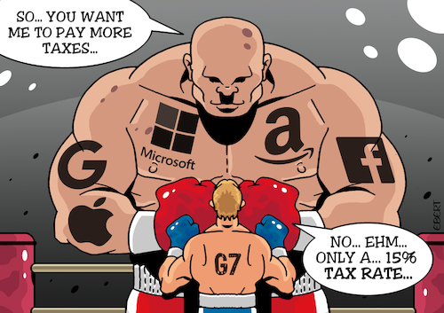 G7 vs big tech companies G7 vs big tech companies