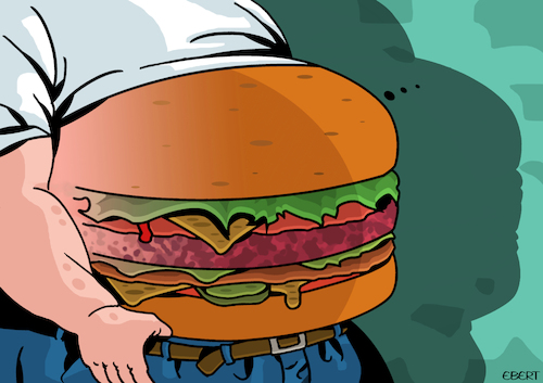 Junk food stomach Junk food stomach