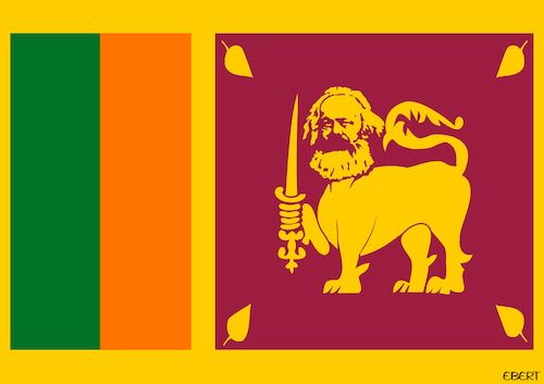 New flag of Sri Lanka New flag of Sri Lanka