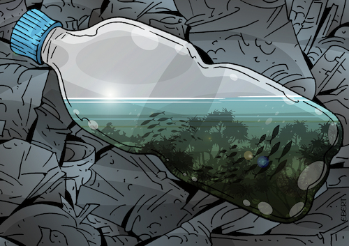 Plastic sea Plastic sea