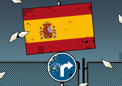 Spain swings right Spain swings right