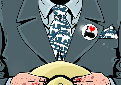The arms dealer The arms dealer