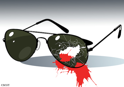 The broken sunglasses