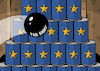 Cartoon: EU and the Far Right threat (small) by Enrico Bertuccioli tagged europe,farright,farrightparties,democracy,authoritarianism,sovereignism,europeanunion,euelections,europeanelections,farrightthreat,europeangovernment,immigration,farrightextremism,europeanparliament,political,politicalcartoon,politicalcartoons,editorialcartoon