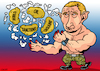 Cartoon: Hot potatoes (small) by Enrico Bertuccioli tagged putin,vladimirputin,russia,russiaukrainewar,crisis,energycrisis,sanctions,oilcrisis,economiccrisis,costsofwar,politicalstrategy,ukraine,political,politicalcartoons,politicalcartoon,editorialcartoon,editorialcartoons