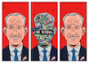 Cartoon: Joe and his defective memory (small) by Enrico Bertuccioli tagged biden,joebiden,memory,usa,uspresidentialelections,2024uspresidentialelections,2024presidentialrally,defectivememory,power,control,government,usgovernment,democratic,democraticparty,political,politicalcartoon,editorialcartoon