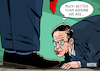 Cartoon: Mark Rutte (small) by Enrico Bertuccioli tagged markrutte,trump,donaldtrump,nato,otan,weapons,armsindustry,business,money,economy,unitedstates,war,worldwar,newworldorder,subjection,rearm,rearmeurope,defense,defensespending,political,politicalcartoons,politicalcartoon,editorialcartoon