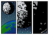 Cartoon: Next Moon mission-2 (small) by Enrico Bertuccioli tagged moon astronauts space mission artemis artemis2 business money political nasa mars future spacecolonization spaceconquest