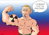 Cartoon: Putin open to dialogue? (small) by Enrico Bertuccioli tagged putin vladimirputin war nuclearwar worldwar ukraine bombing dialogue peace ceasefire political politicalcartoon editorialcartoon