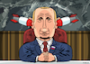 Cartoon: Putin the negotiator (small) by Enrico Bertuccioli tagged putin,russia,ukraine,zelensky,war,crisis,attack,bombing,political,government,nationalism,independence,destruction,nato,otan,dialogue,negotiation,world,power,control,coldwar,sovietunion,army,democracy,imperialism,peace