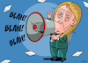 Cartoon: The mouth of Giorgia Meloni (small) by Enrico Bertuccioli tagged giorgiameloni,italyprimeminister,italiangovernment,politicalpropaganda,propaganda,megaphone,extremeright,farright,extremerightparty,fratelliditalia,political,politicalcartoon,editorialcartoon,elections