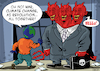 Cartoon: The three-headed Devil (small) by Enrico Bertuccioli tagged misfortunes,devil,evil,climatechange,globalwarming,war,worldwar,ai,artificialintelligence,airevolution,technology,technologicalrevolution,weapon,environment,evironmentalcrisis,humanity,wildlife,humanbeings,destruction,devastation,planetearth,earth,politicalcartoon,politicalcartoons,editorialcartoon,editorialcartoons
