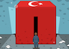 Cartoon: Turkish elections uncertainty (small) by Enrico Bertuccioli tagged turkey turkishelections electionsrunoff runoff political parliamentaryelections erdogan kilicdaroglu democracy authoritarianism dictatorship extremism oppositionparties minority freedomofspeech