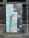 Cartoon: Cielo (small) by ANTRUEJO-ENCONTRADO tagged cielo,pintor,sky,paint,street,art,urban,arte,urbano,ger,antruejo,dublin