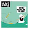 Cartoon: Je suis Charlie (small) by Giuseppe Scapigliati tagged je,suis,charlie