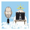 Cartoon: Steve Jobs (small) by Giuseppe Scapigliati tagged steve,jobs,mac,apple,computer