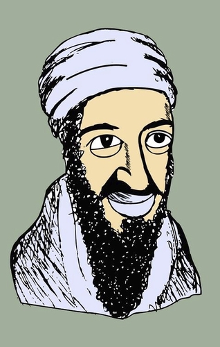 Cartoon: bin laden (medium) by caminante tagged bin,laden