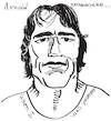 Cartoon: ARNOLD SCHWARZENEGGER (small) by caminante tagged arnold,schwarzenegger,actor,immigrant