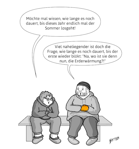 Cartoon: Erderwärmung (medium) by Birtoon tagged erderwärmung