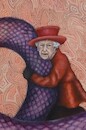 Cartoon: Queen Elizabeth II (small) by Cassou tagged queen,elizabeth,ii,uk,transmission,of,power