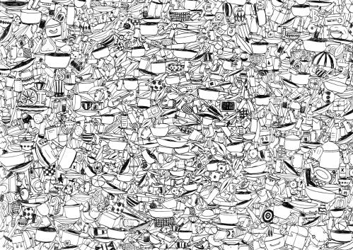 Cartoon: rubbish (medium) by marto tagged drawing,marto,french,blackandwhite