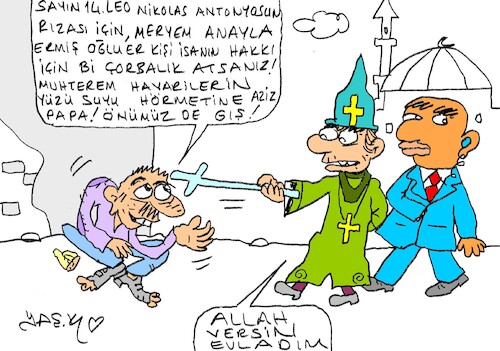Cartoon: 14 Leo in Türkiye (medium) by yasar kemal turan tagged 14,leo,in,türkiye
