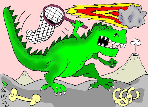 Cartoon: against time (medium) by yasar kemal turan tagged against,time