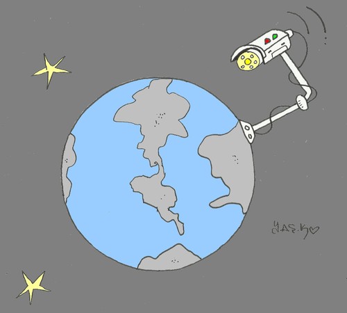 Cartoon: all the world (medium) by yasar kemal turan tagged all,the,world