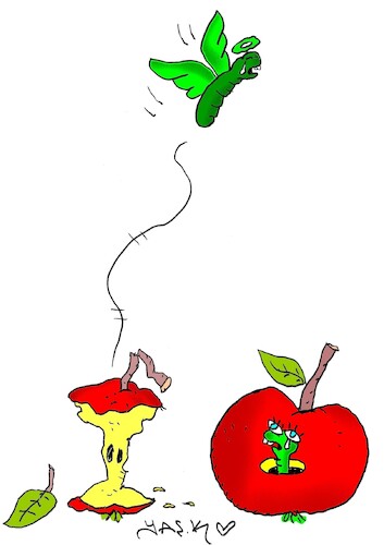 Cartoon: angel (medium) by yasar kemal turan tagged angel