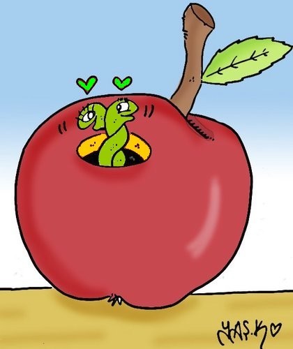 Cartoon: Apple has established (medium) by yasar kemal turan tagged established,has,apple