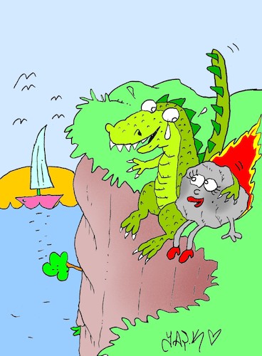 Cartoon: ardent love (medium) by yasar kemal turan tagged ardent,love